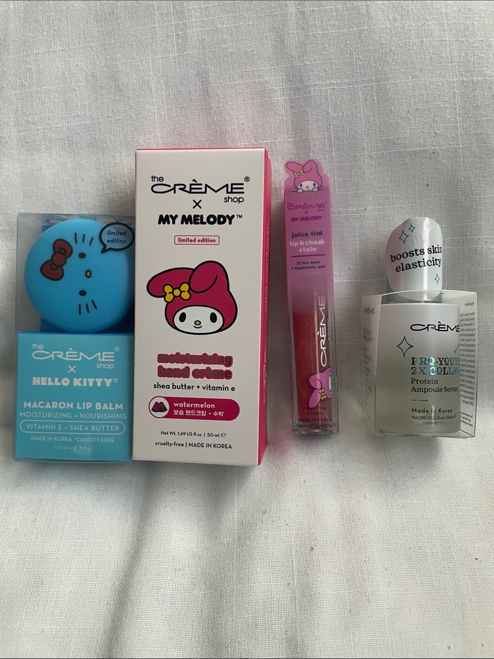 The Crème Shop Face, Hands,Lips Bundle NEW